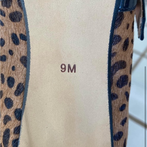 Halogen Calf Hair Cheetah Print Heels - Picture 2 of 3